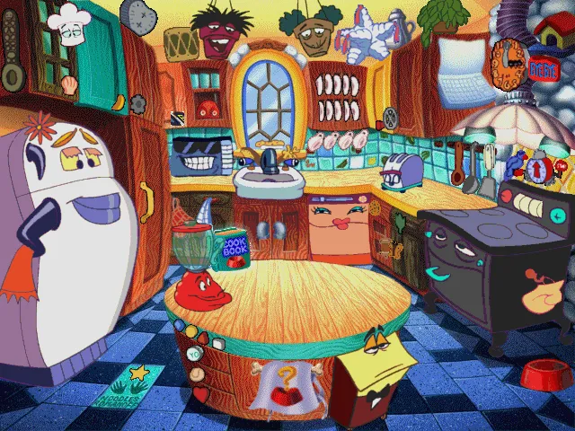 The native arm64 engine drawing the kitchen from my disc